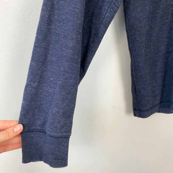 L.L. Bean 1/4 Zip Pullover Men's Medium Blue Slightly Fitted Style 507471 Size M - Picture 6 of 9